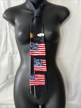 THE SAVE THE CHILDREN COLLECTION NECKTIE - 100% SILK - 60" LONG x 3.5" WIDE